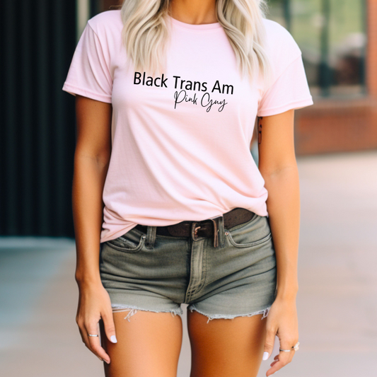 Black Trans-Am T Shirt